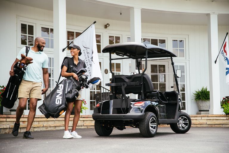 Golf cart mounts
