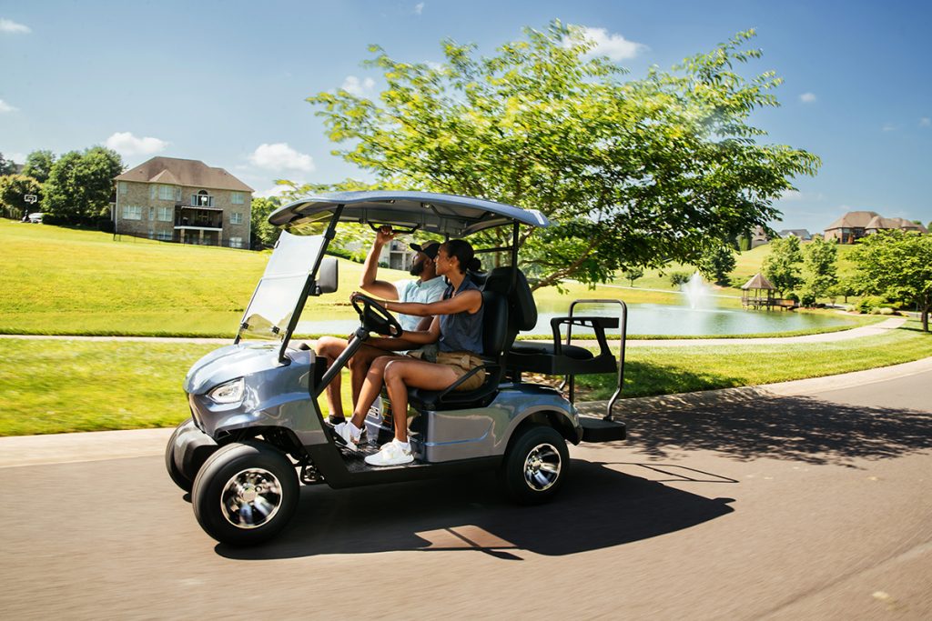 Golf cart mounts