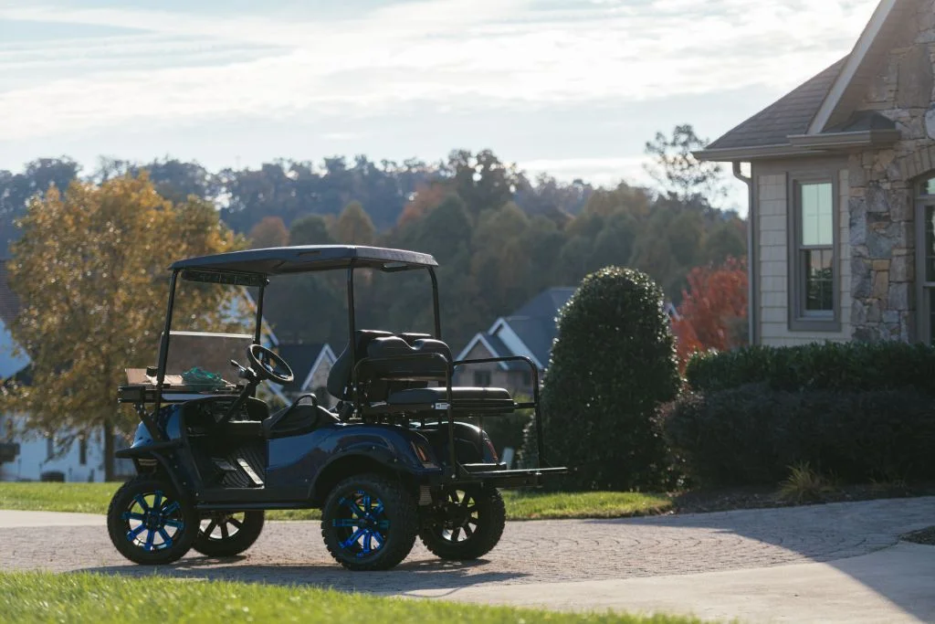 Golf cart components